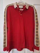 Gucci Men's Long Sleeve Polo