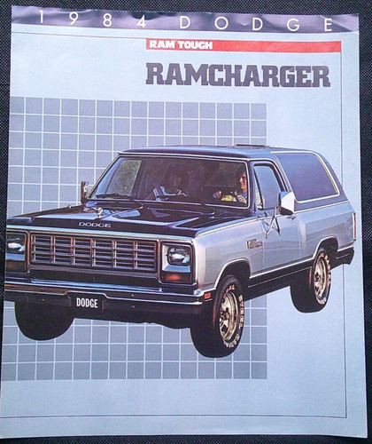1984 dodge ramcharger - dodge,