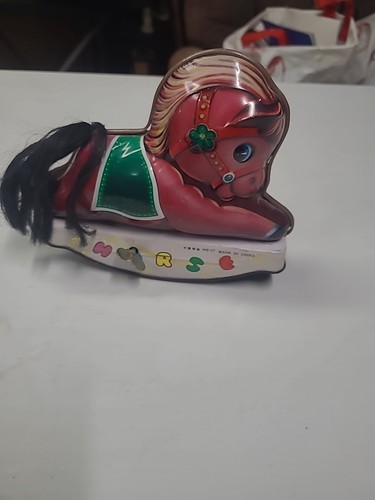 Vintage toy rocking horse wind - rocking,