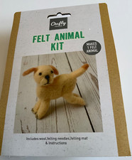 Felt Animal Kit Dog Crafting