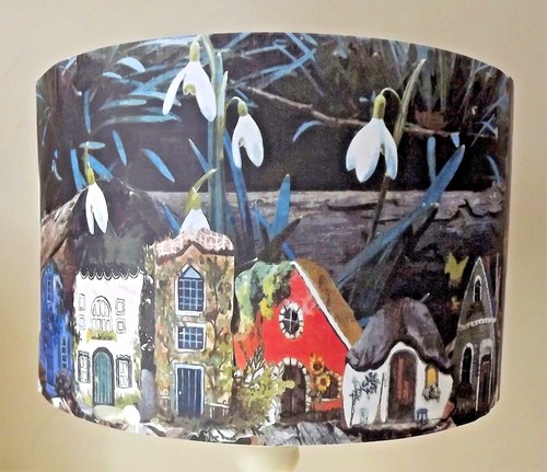 Fairy street lampshade - street, lampshade,lamp