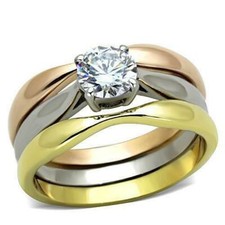 Engagement ring set 1ct cz