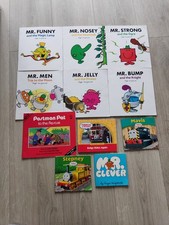X 11 Children's Story Books Collection Mr Men Thomas Postman Pat Paperback