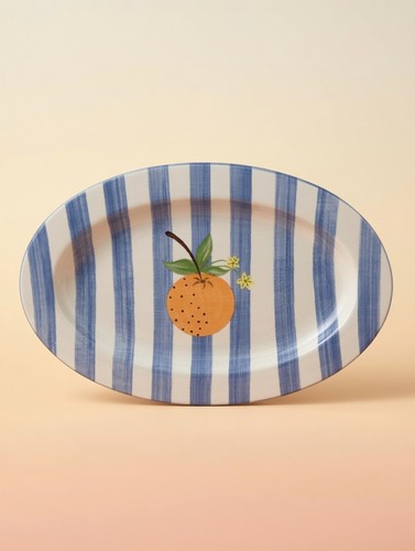 Zeller keramik oval - keramik, platter