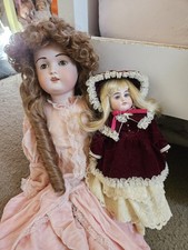 2 Antique German Bisque dolls