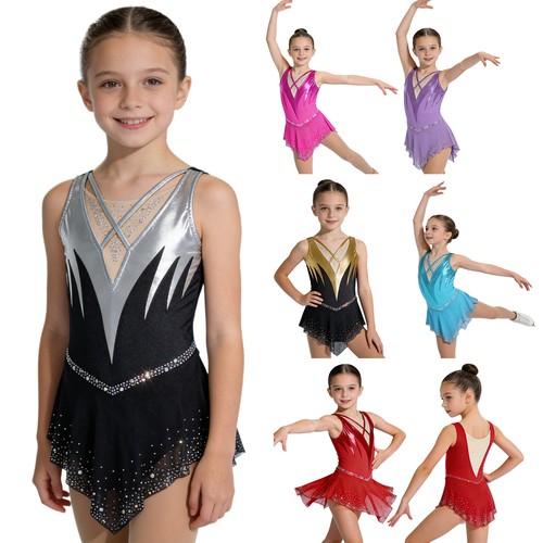 Girls shiny ballet leotard - uk,