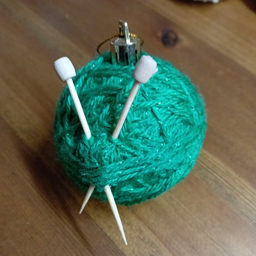 Handmade knitting ball - knitting,
