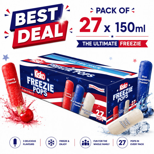Kisko freezie pops - 27,