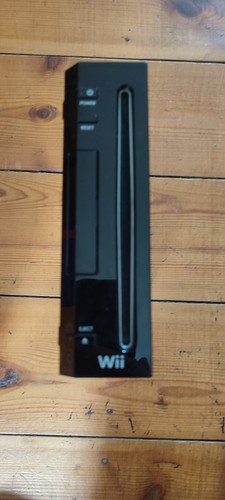 Nintendo wii black console - nintendo, u