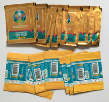 Panini Euro 2020 SEALED Football Sticker Packets x25 (Tournament Edition) UK