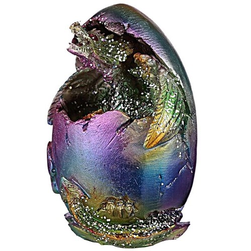Baby dragon egg hatching - baby, resin