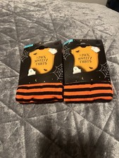 NEW Girls black + orange