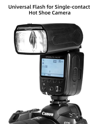 Photoolex lcd flash - flash, speedlite