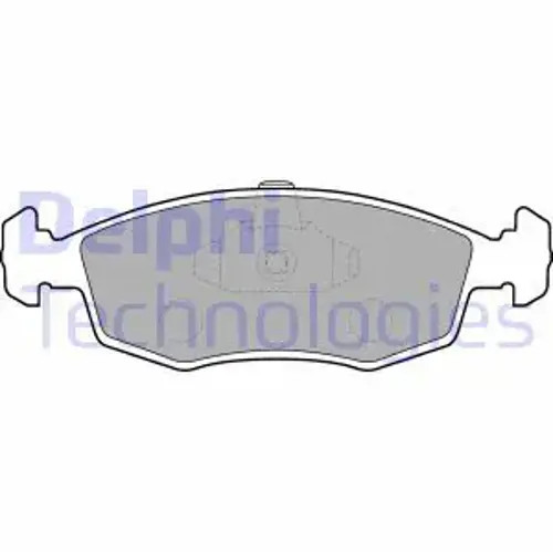 Brake pads low metallic lp1549 - pads,