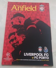 Liverpool FC V FC Porto UEFA Champions League Rd of 16 2nd Leg 06/03/18 Mint