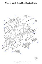 Land Rover Genuine Holder