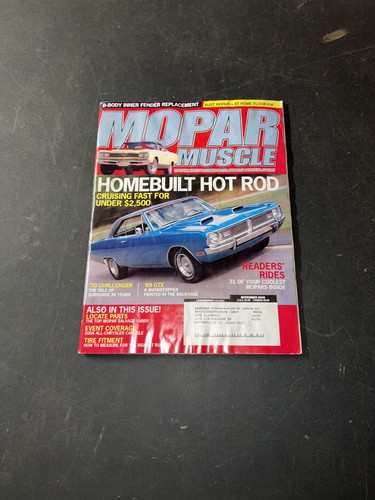 Mopar muscle magazine november - mopar,