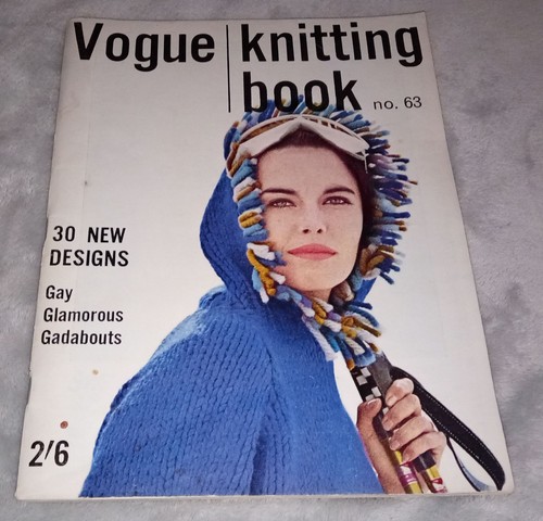 Vogue knitting magazine 1963 - vogue,
