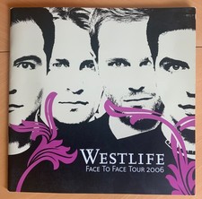 Treasured WESTLIFE FACE TO FACE TOUR 2006 programme.