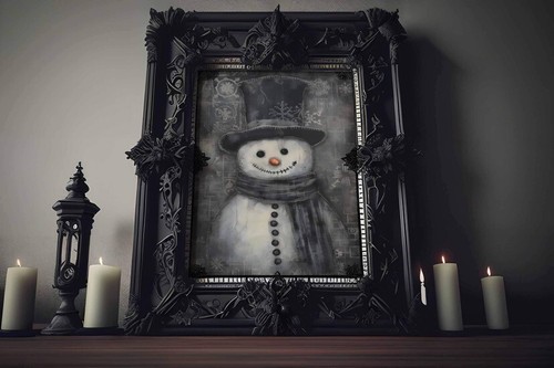 Gothic christmas picture - picture,
