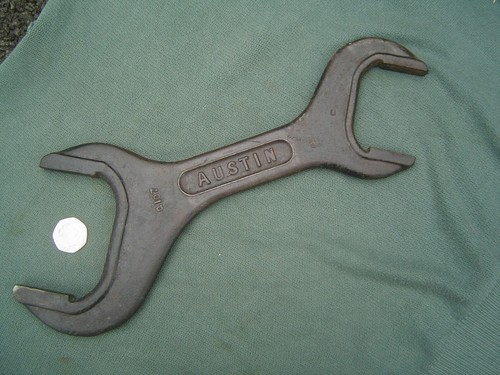 Vintage austin tractor spanner - vintage,