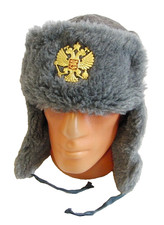 Russian Army Hat Winter Fur