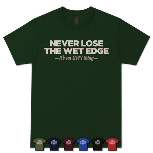 Never lose the - never, edge