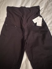 H&M Black Denim Mama Slim
