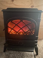 Dovre Castings Ltd 500 Electric Wood Burning Stove 2kw Fan Heater Cast Iron