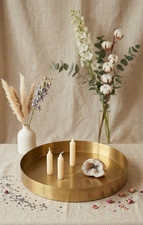 MCM Minimal Gold Brass Metal