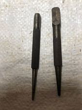 Vintage L.S. Starrett & Footprint  Center Punches