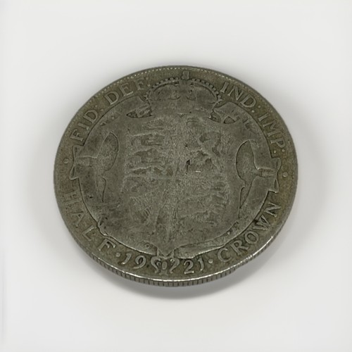 Silver half crown - 1921, george