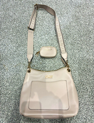 Guess grey faux leather - guess,