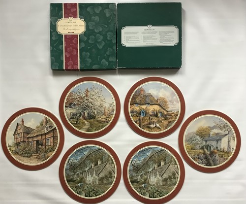 Vintage cloverleaf placemats - vintage,