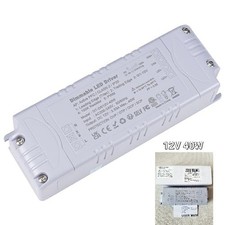 YAYZA LED Transformer Dimmable 12V 40W, Constant Voltage Driver TRIAC 3.33A Grey