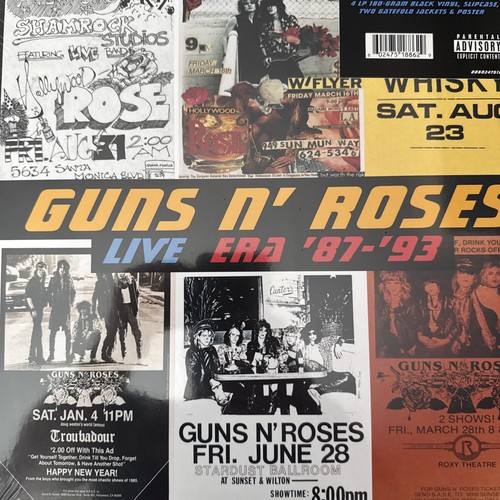 Guns roses live era 93 - era, '87-'93