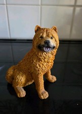 Castagna Italy Chow Chow Dog Figurine Resin Ornament Vintage