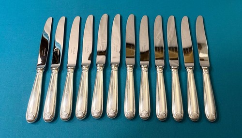 Christofle entremet knives - christofle,