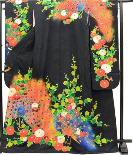 Vintage japanese kimono - vintage,