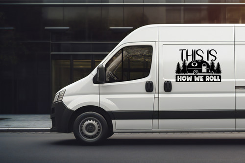 Large decal this how we - ,