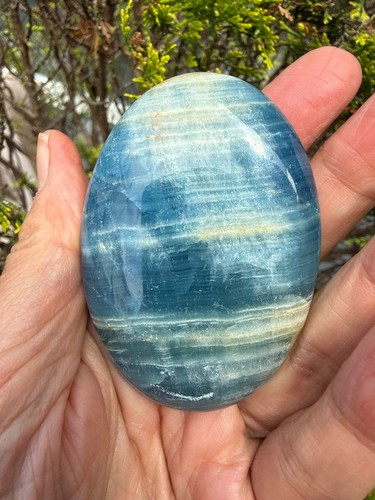 Lemurian aquatine calcite - aquatine,
