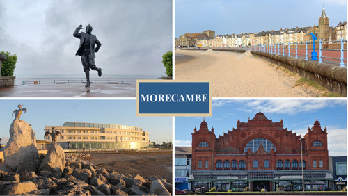 Morecambe seafront eric - seafront,