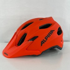 ALPINA Carapax Junior Bike Helmet Pumpkin Orange SIZE 51-56cm NEW, BOXED