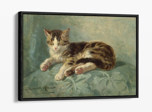 Cat nap henriette ronner - cat,