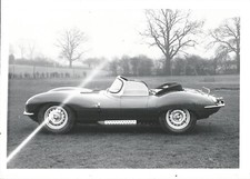 JAGUAR XKSS SIDE VIEW B/W