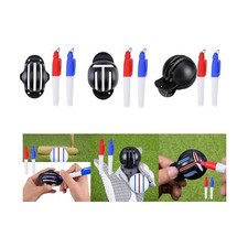 Golf Ball Marker Alignment Tool Line Drawing Stencil Tools training Outdoor with