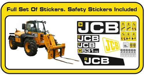 Jcb 531 full sticker - 531-70,