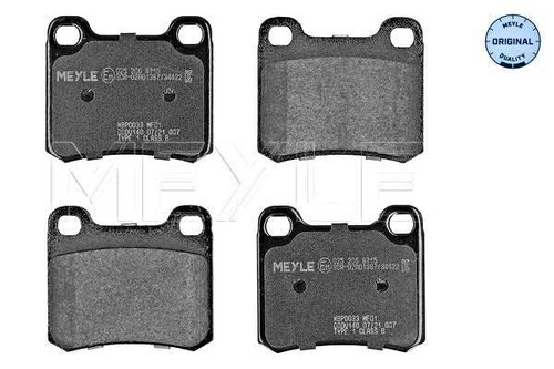 Rear disc brake pad set - brake,