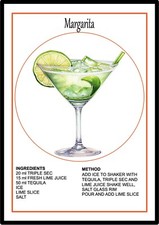MARGARITA COCKTAIL Print