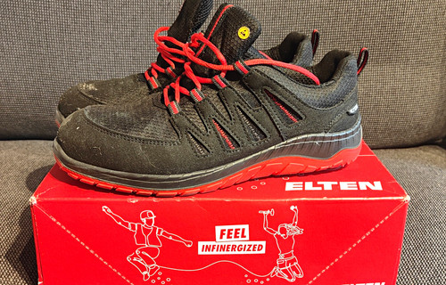 Elten maddox black red - black-red, low